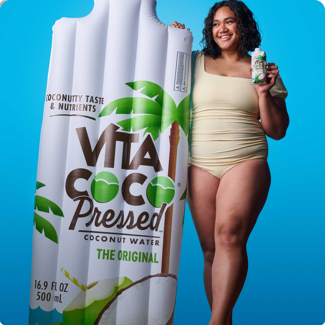 Vita Coco: Creating a unique landing page to capitalize on Summer.